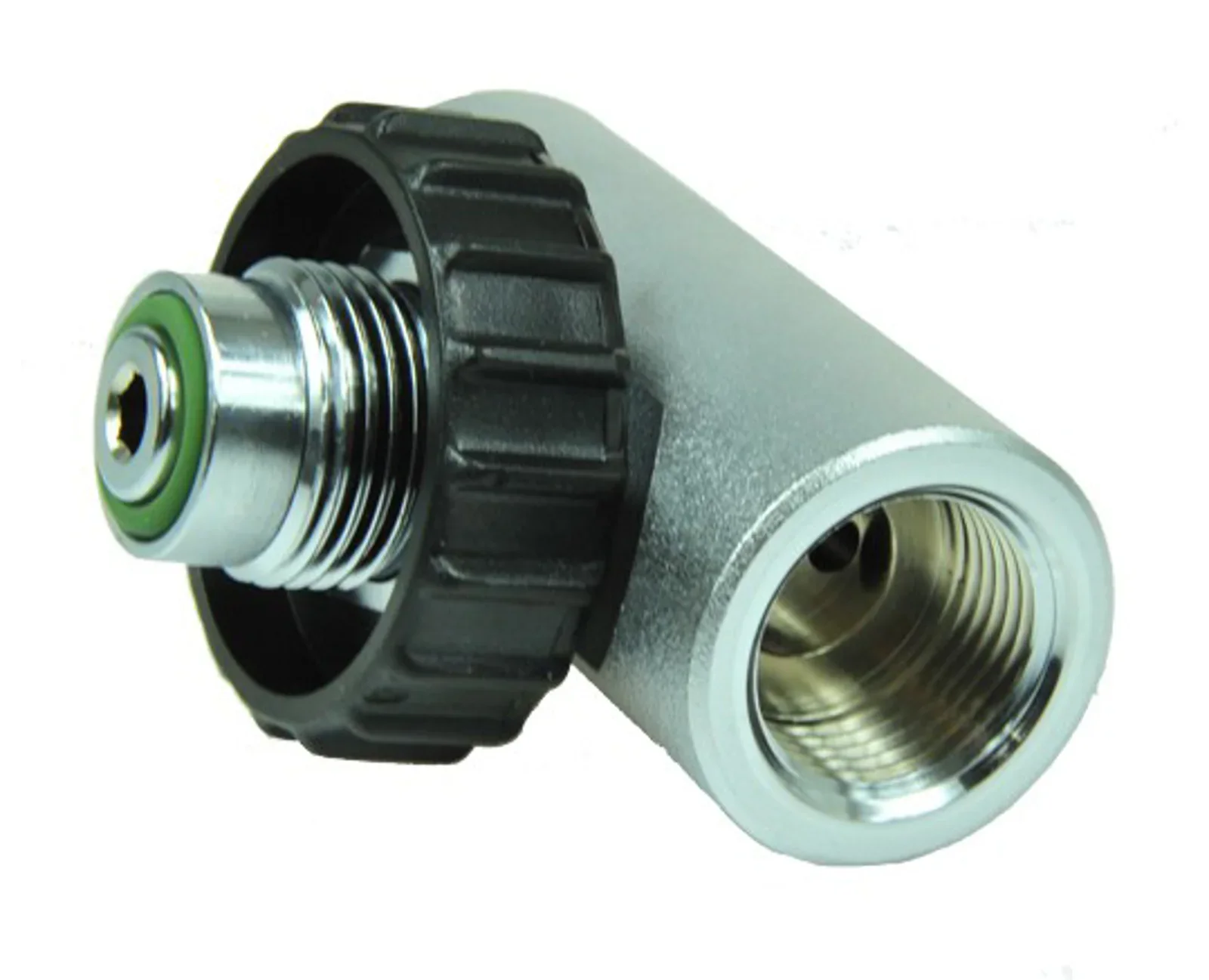 "T" adaptador G5/8 Male 232 bar to 2 x G5/8 Female 238 bar - Viton