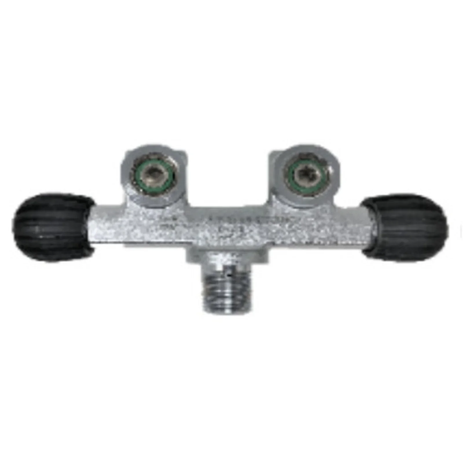 Válvula DIN/K de 2 salidas fijas M25 x 2 EN 144, 232 bar