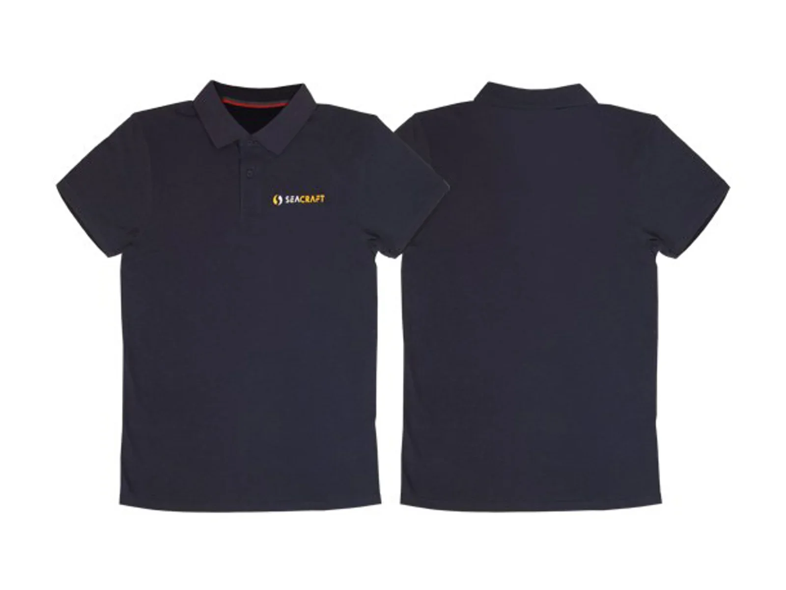 Seacraft Blue 6 polo shirt (navy blue, embroidered logotype) ‐ male (XL)