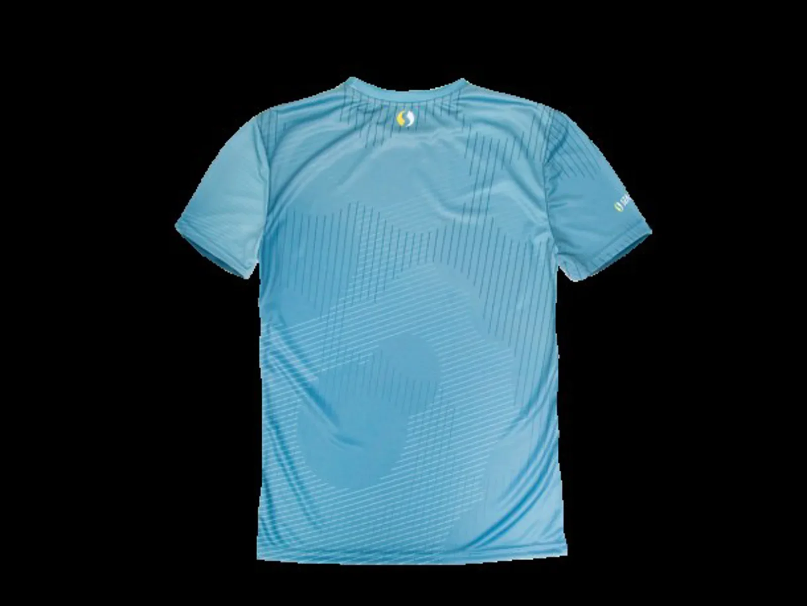 Seacraft Blue 3_4 fullpirnt t‐shirt ‐ male (M)