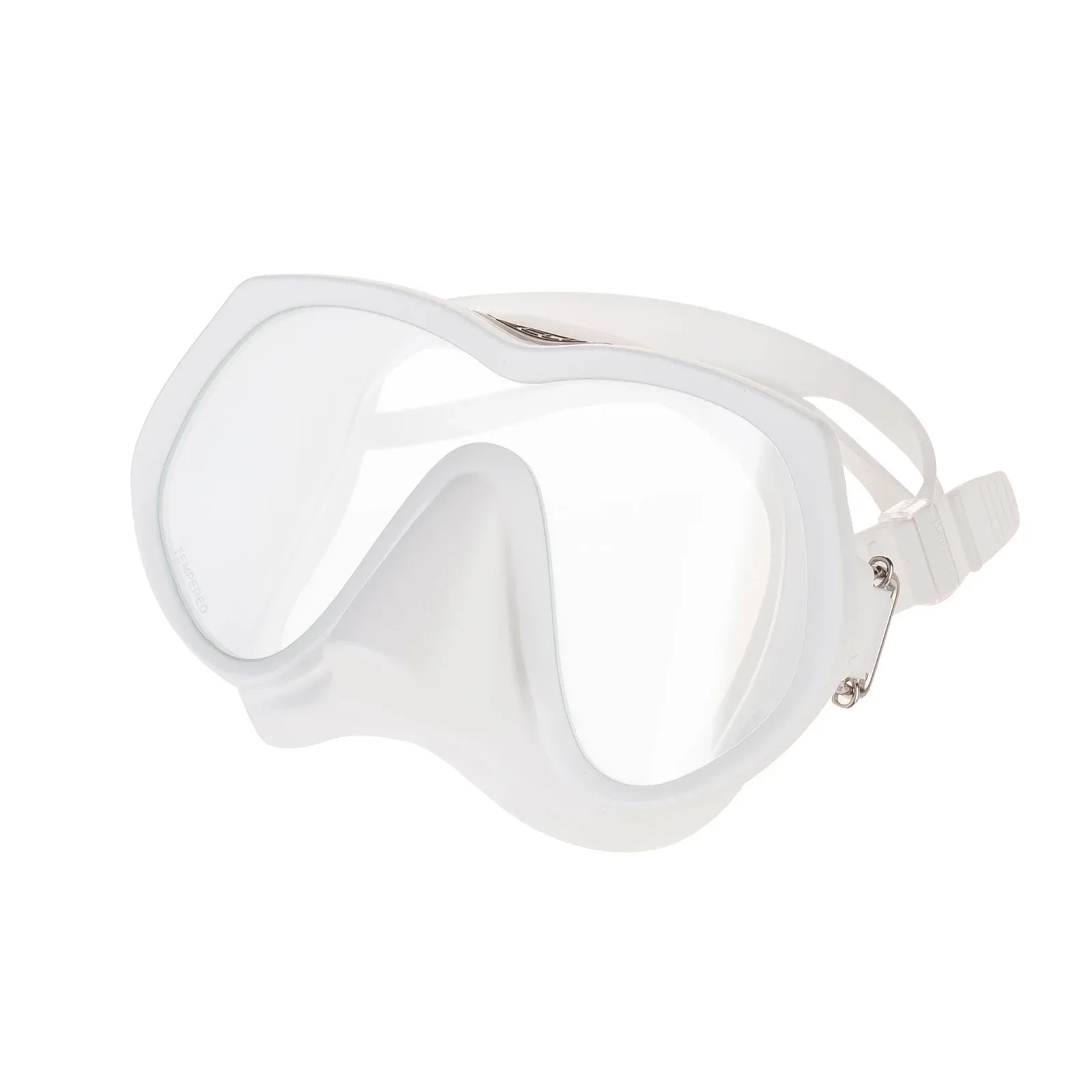 Set máscara Frameless Super View + aletas LightJet - blanco